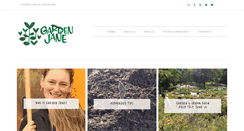 Desktop Screenshot of gardenjane.com